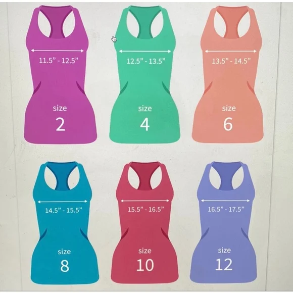 Lululemon Teal Mesh Back Cropped Train Tank Top Likely a Size 10 - Picture 12 of 12